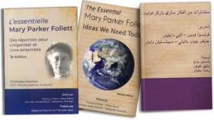 Mary Parker Follet – livre en trois langues Mary Parker Follet - livre en trois langues