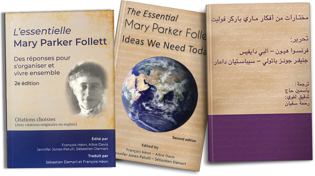 Mary Parker Follet – livre en trois langues Mary Parker Follet - livre en trois langues